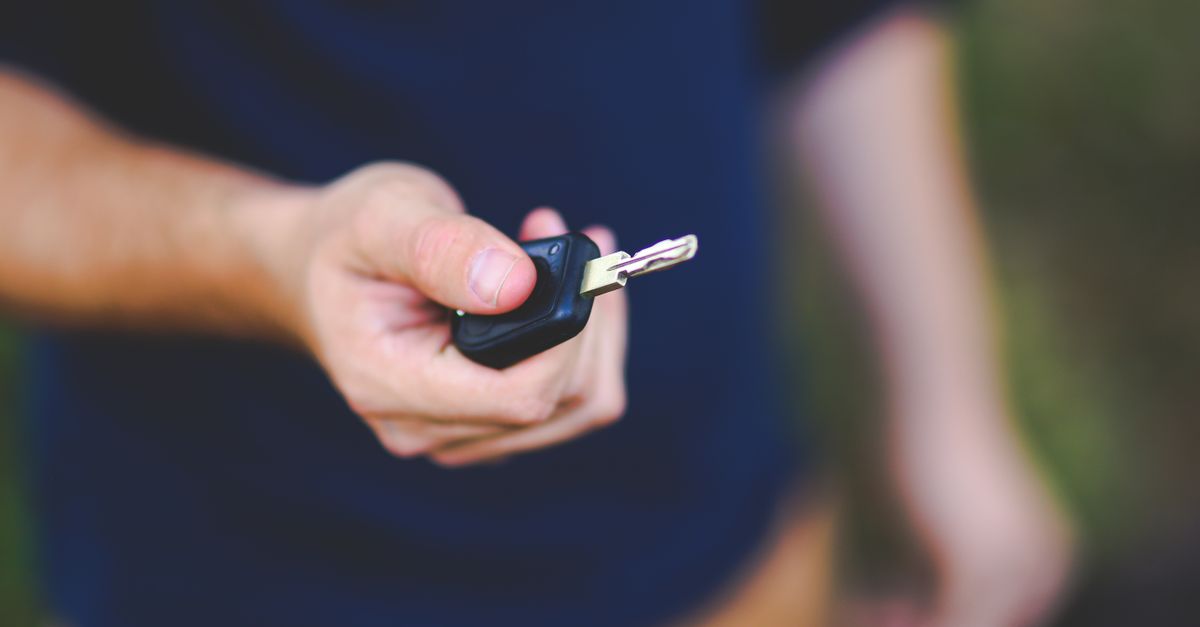 Chevrolet car key fob — Elkins Park Locksmith